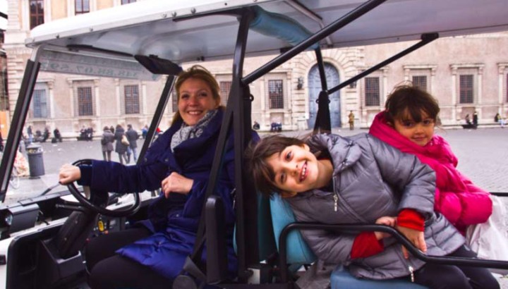 Rome for Kids with Golf Cart