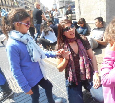 Fun kids walking tour of Barcelona