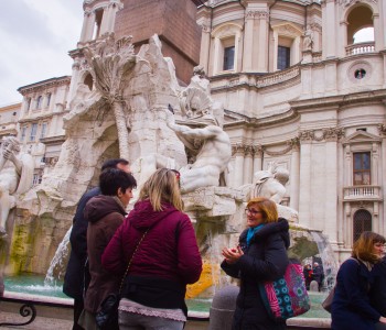 Roma arqueológica y barroca en un día