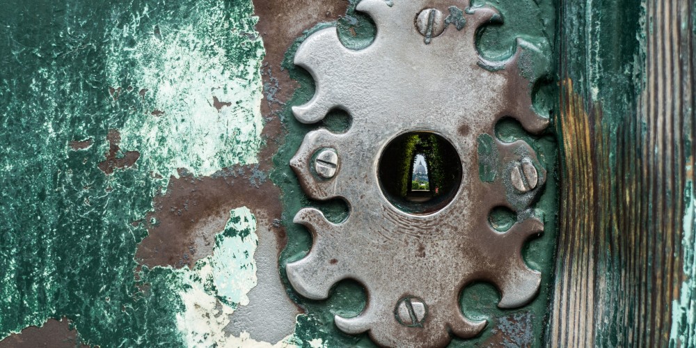 St. Peter’s through the keyhole