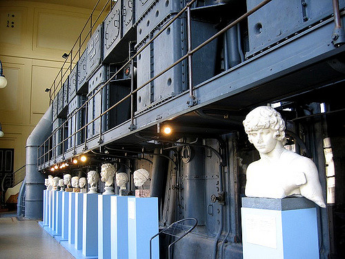 Statues of Centrale Montemartini in Rome