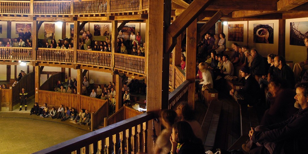 The Globe Theatre in Rome