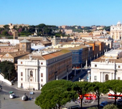 Rome Airport Private Transfer with Driving Tour