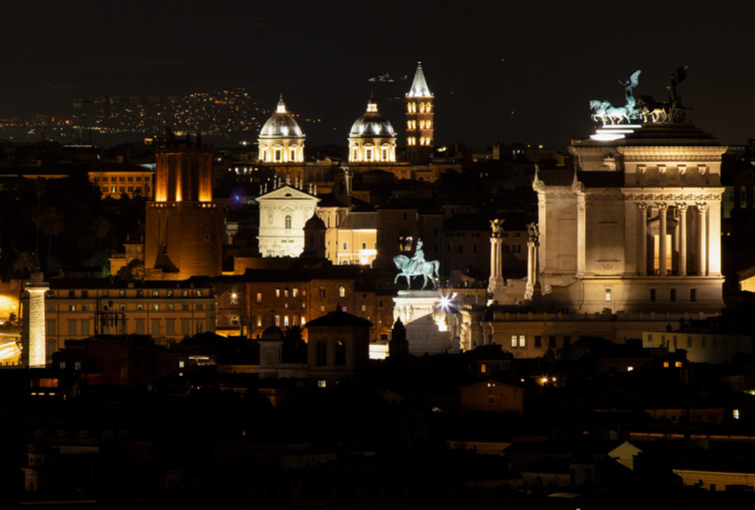 view from janiculum