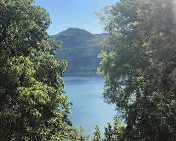 Lake Resia and the submerged steeple of Curon