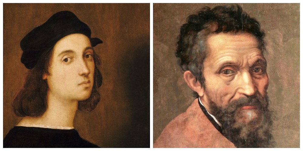 Michelangelo and Raphael’s Rivalry