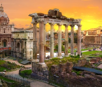 Tour del Coliseo, Foro y Palatino en Grupo Pequeño