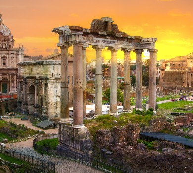 Tour del Coliseo, Foro y Palatino en Grupo Pequeño