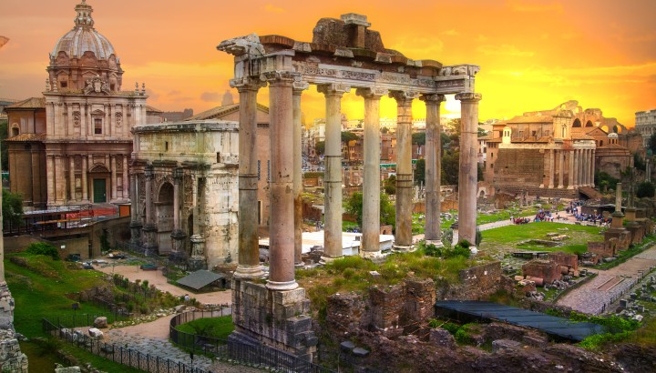 Tour del Coliseo, Foro y Palatino en Grupo Pequeño