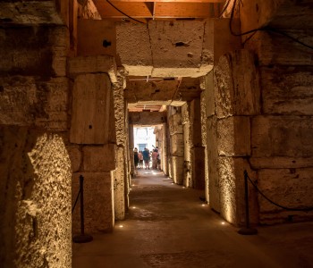 Colosseum Dungeons & Roman Forum Small Group Tour