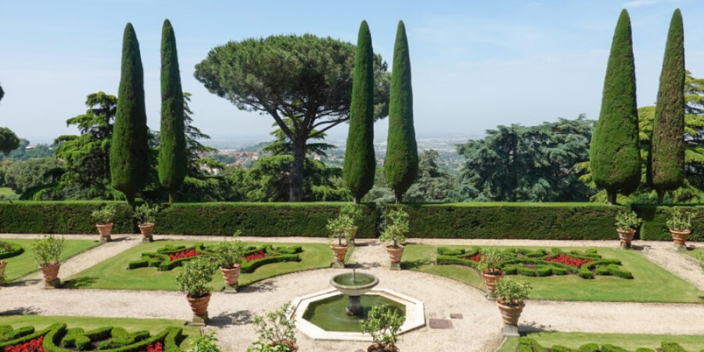 Una guía de los jardines de Villa Barberini