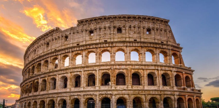 When was the roman colosseum built and other curiosities