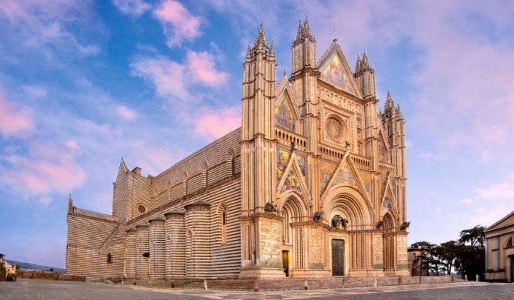 The most important frescoes inside the Orvieto Cathedral