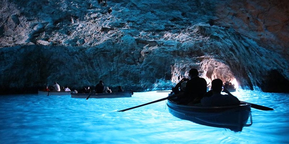 Capri's Blue Grotto: a natural wonder of Italy